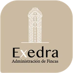 Logotipo de Administración de Fincas Exedra, administrador de fincas en Guadalajara