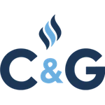 Logotipo de C&G Asesores, administrador de fincas en El Tiemblo