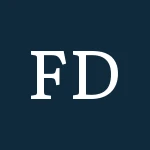 Monograma con las iniciales de Fincas Doan, administrador de fincas en Cádiz