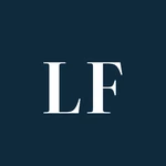 Monograma con las iniciales de Legiscom Fincas, administrador de fincas en Guadalajara