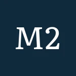 Monograma con las iniciales de M2ON Administración de Fincas, administrador de fincas en Pontevedra