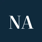 Monograma con las iniciales de NR Administración de Fincas, administrador de fincas en Palencia